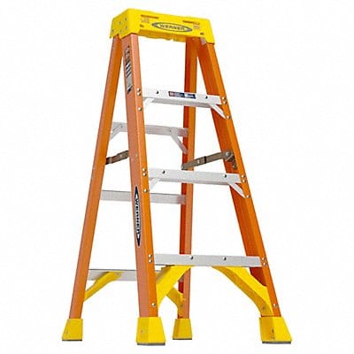 Stepladder Fiberglass 4 ft H 300 lb Cap