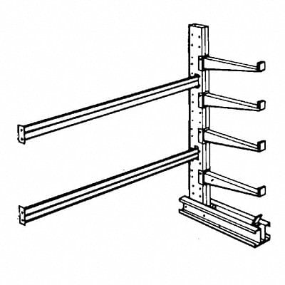 Cntlvr Rk 61 inx12 ftx74 3/4 in Add-On