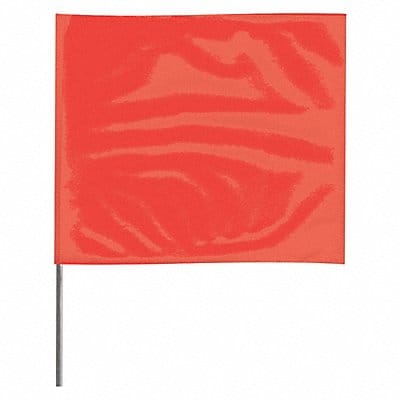 Marking Flag 30  Glo Red PVC PK100