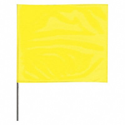 Marking Flag 30  Glo Yellow PVC PK100