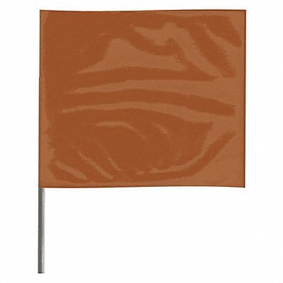 Marking Flag 30  Brown PVC PK100