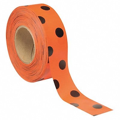 Flaging Tape Blck/Ornge 300 ft 1 3/16 in