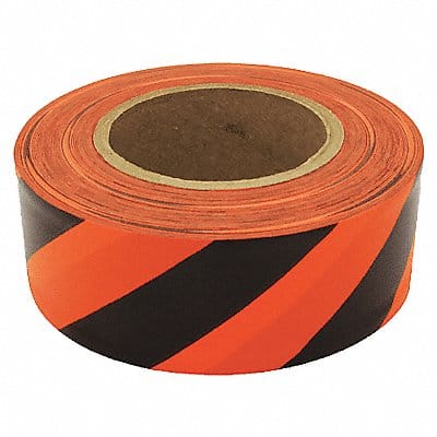 Flaging Tape Ornge/Blck 150 ft 1 3/16 in