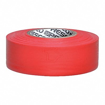 Flagging Tape Red 300 ft L 1 3/16 in