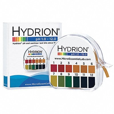 pH Paper 15 ft L 1 to 12 pH