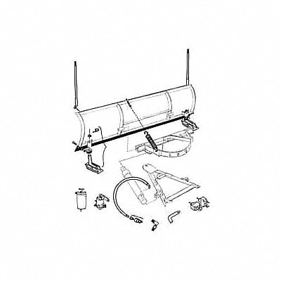 Bulkhead Fitting Hose 45 In