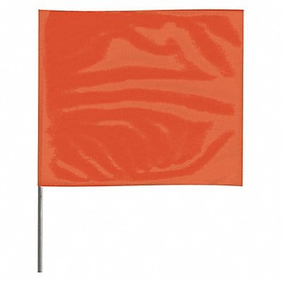 Marking Flag 18  Orange PVC PK100