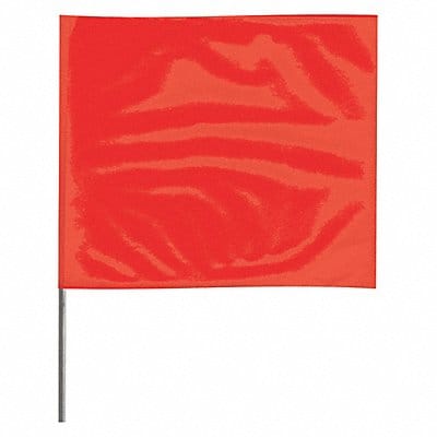 Marking Flag 18  Red PVC PK100