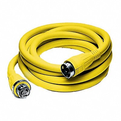 Shore Power Cable 25ft 6Ga 50A STOW Yel