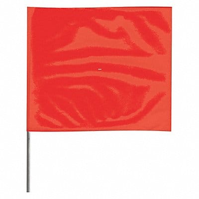 Marking Flag 18  Red PVC PK100