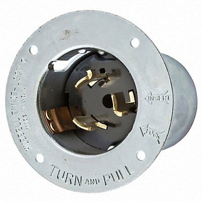 Flg LckInl 50 A Metallic Non-NEMA Steel