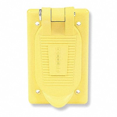 Weatherproof Cover Vertical Yellow