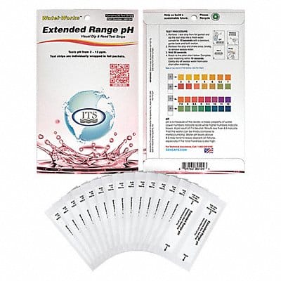 Test Strips L 2 to 12 pH PK30