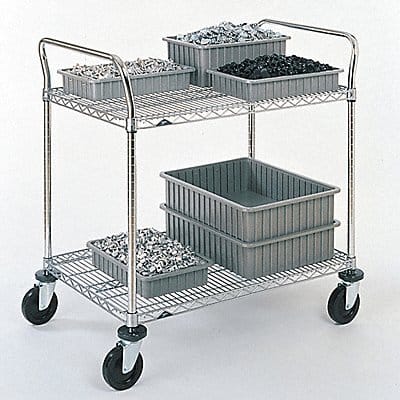 Wire Cart 24 in W 36 in L Steel