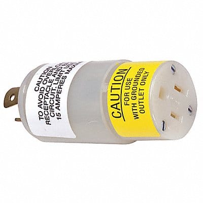 Plug Config Adapter Wht Non-NEMA 1875W