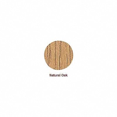 Screw Cap Wood Natural Oak 9/16 Dia PK52