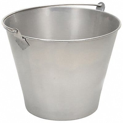 Bucket Stainless Steel Silver Open Head