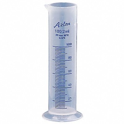 Graduated Cylinder 100 mL 39 mm Dia PK5