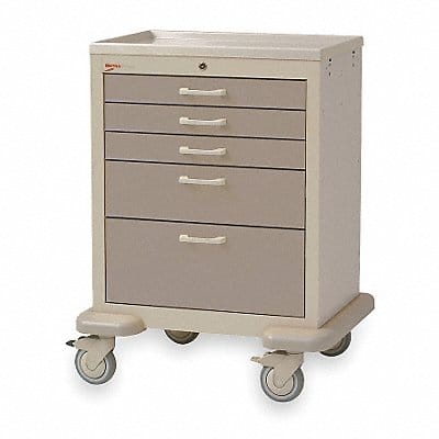 Medical Cart Steel/Polymer Lt./Dk.Taupe