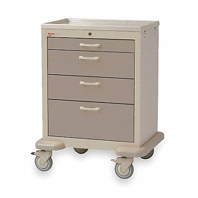 Medical Cart Steel/Polymer Lt./Dk.Taupe