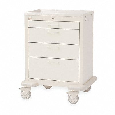 Medical Cart Steel/Polymer Light Taupe