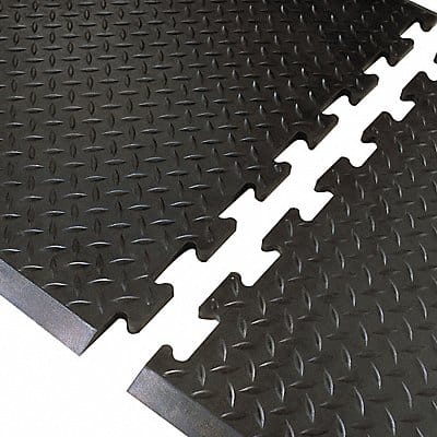 Antifatigue Mat Black 3ft. x 2ft. 7