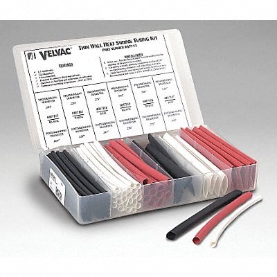 86 Piece Thin Wall Heat Shrink Tube Kit