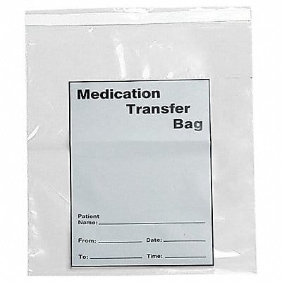 Biohazard Bags 1/2 gal Clear PK1000