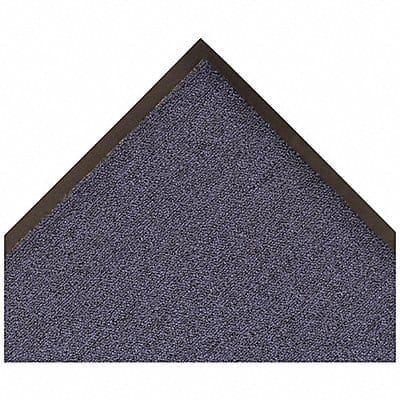 Carpeted Entrance Mat Blue 3ft. x 4ft.