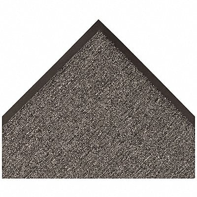 Carpeted Entrance Mat Dark Gray 3ftx4ft