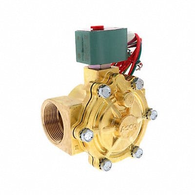 Solenoid Valve Brass NC Air Inert Gas