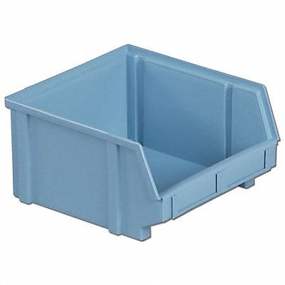 Hang and Stack Bin Light Blue PP 5 in