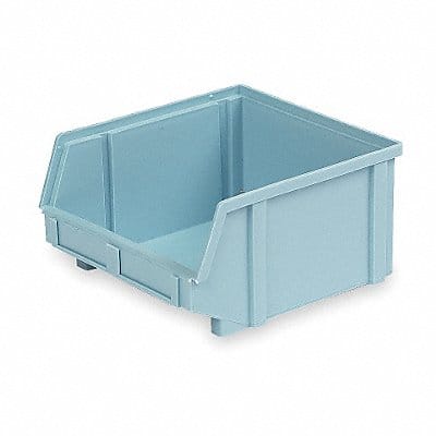 Hang and Stack Bin Light Blue PP 6 in