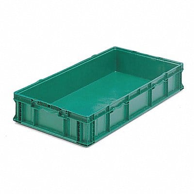 F9000 Straight Wall Ctr Green Solid PP