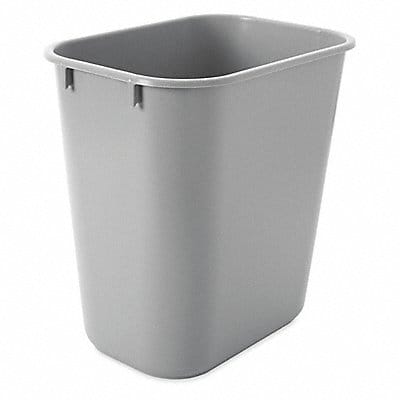 F9114 Wastebasket Rectangular 3-1/4 gal Gray