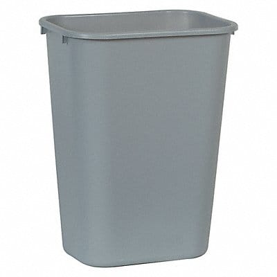 F9112 Trash Can Rectangula 10-21/64 gal Gray