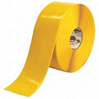 E3477 Floor Tape Yellow 4 inx100 ft Roll