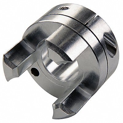 Curved Jaw Coupling Hub 5/8 Aluminum