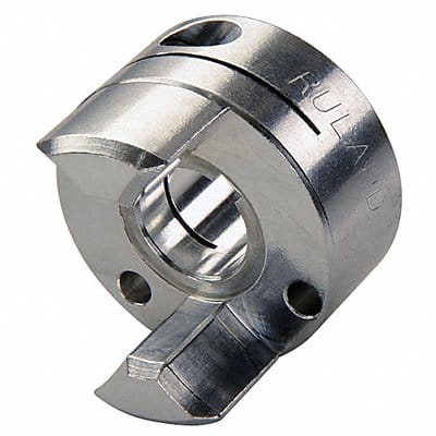 Curved Jaw Coupling Hub 3/8 Aluminum