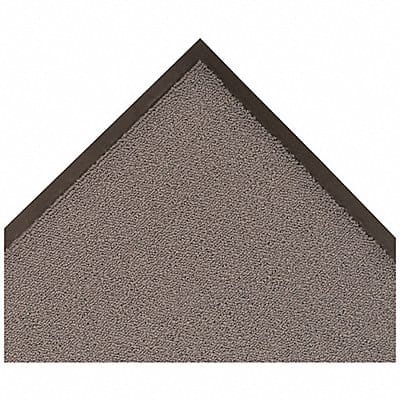 Carpeted Entrance Mat Gray 3ft. x 5ft.