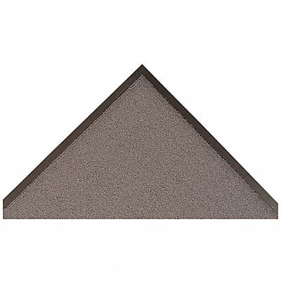 Carpeted Entrance Mat Gray 4ft. x 6ft.