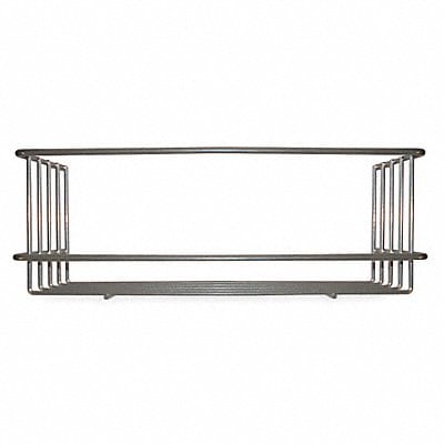 Wire Basket 4x4x12 in Pwdr Ct Steel