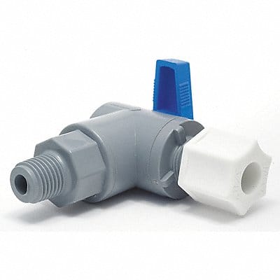 PVC Ball Valve Angle 1/4 x3/8