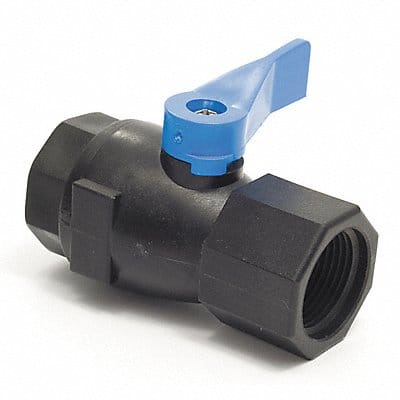 PVC Ball Valve Inline FNPT 3/4 in