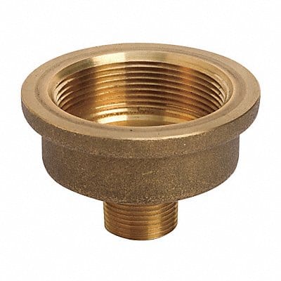 Drum Vent Adaptor Brass Brown Vertical