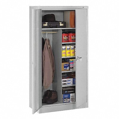 Storage Cabinet 72 x36 x18 LtGry 5Shlv