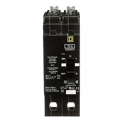 Circuit Breaker 70A Bolt On 277/480V 2P