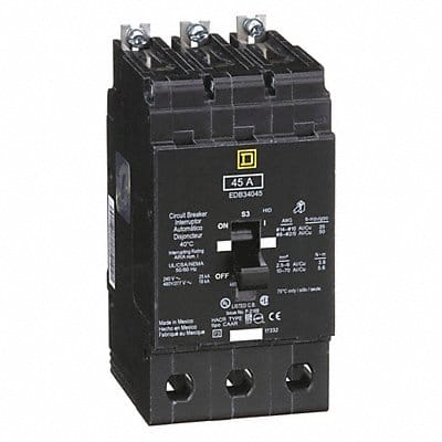 Circuit Breaker 45A Bolt On 277/480V 3P