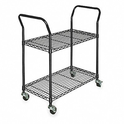 Wire Cart 2 Shelf L41 x W24 x H39 In.