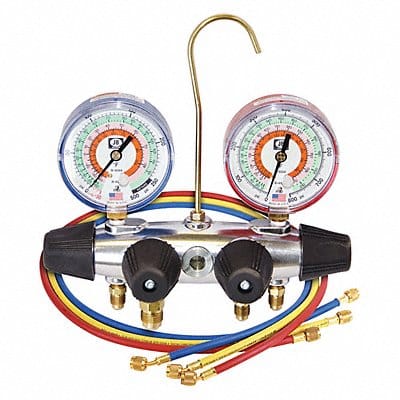 Manifold Gauge 4-Valve